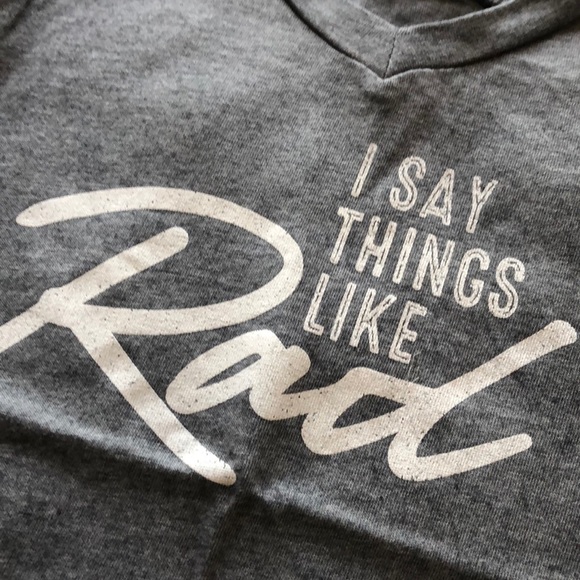 I Say Things Like Rad tee sz 2 - Picture 2 of 2